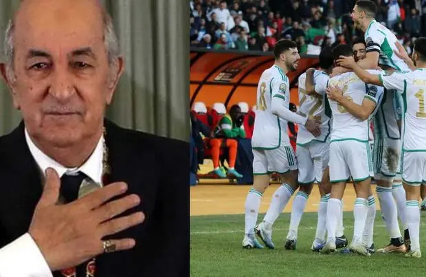 CHAN 2022 : Le président Tebboune félicite les Verts