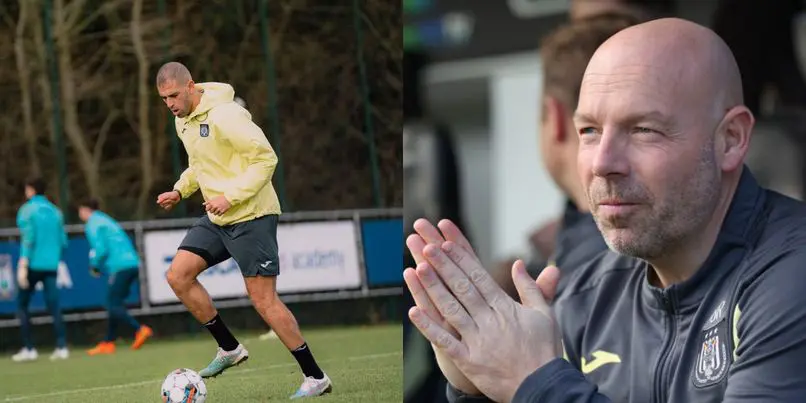 Content de son arrivée, l&rsquo;entraineur d&rsquo;Anderlecht compte sur Slimani