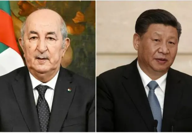 Tebboune félicite son homologue chinois pour sa réélection