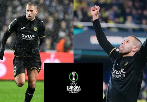 Europa Conference League : Inarrêtable, Slimani fait l’unanimité en Belgique