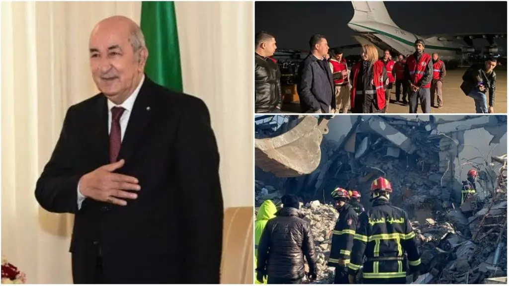 Séismes Turquie-Syrie : Tebboune honore les équipes de sauvetage algériennes