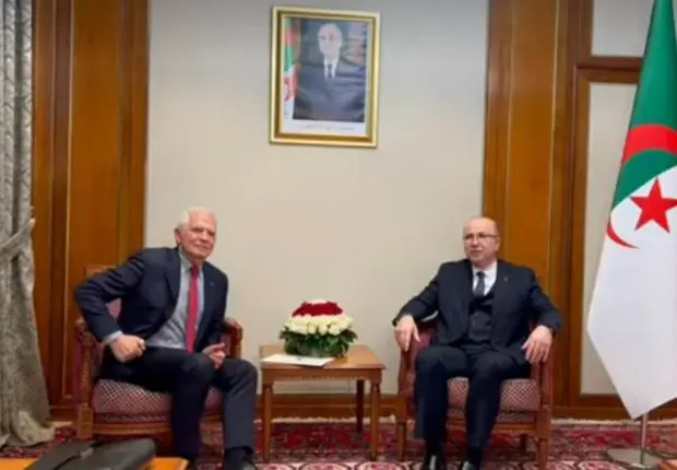 Benaderrahmane reçoit le Haut représentant de l’UE Josep Borrell