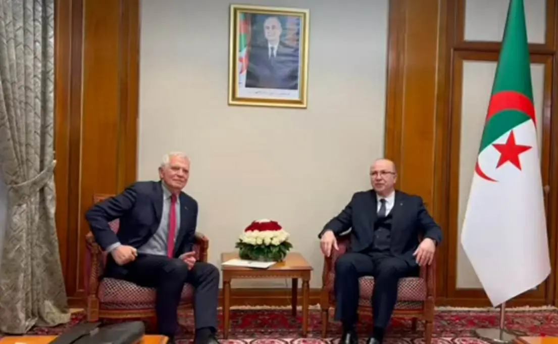 Benaderrahmane reçoit le Haut représentant de l’UE Josep Borrell