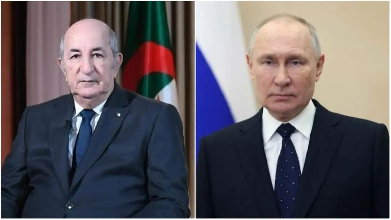 Tebboune reçoit une invitation officielle de Poutine pour se rendre en Russie