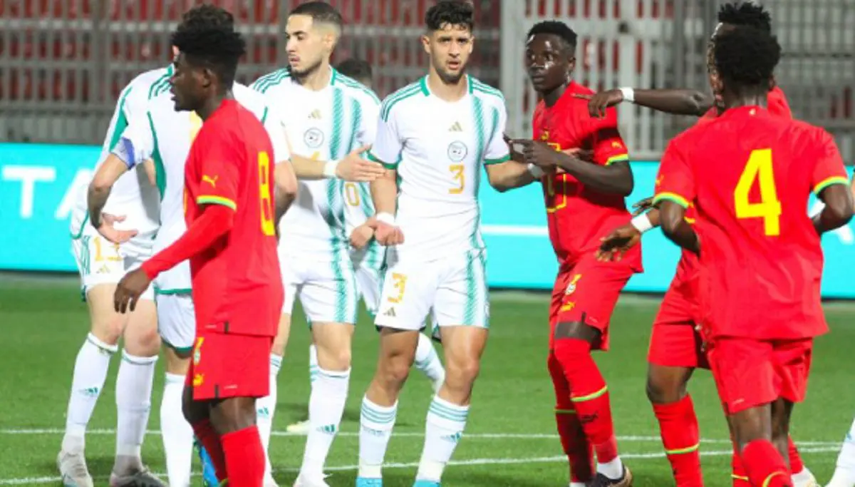 Équipe d’Algérie U23 : les Verts calent face au Ghana dans leur course aux JO