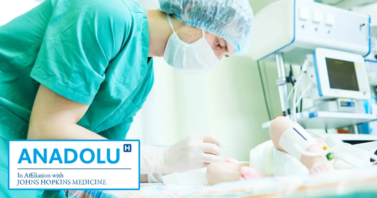 Le département de chirurgie pédiatrique (infantile) du Centre Médical Anadolu