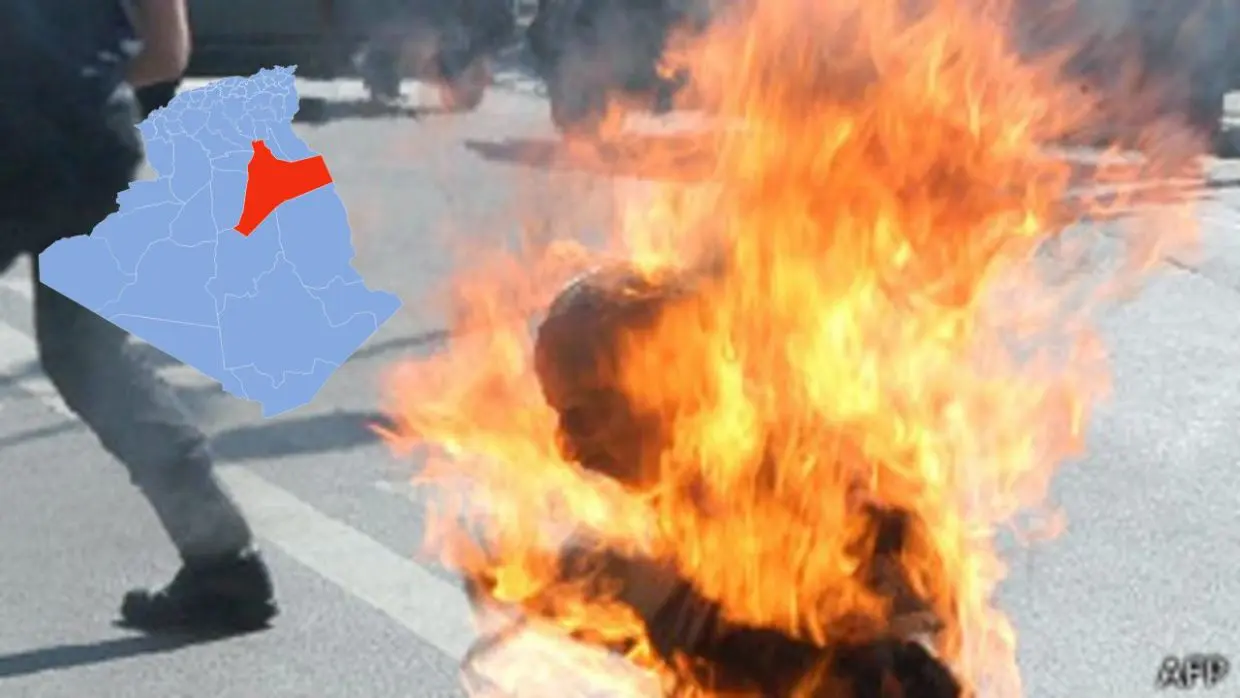 Hassi Messaoud : licencié, un jeune homme s’immole par le feu