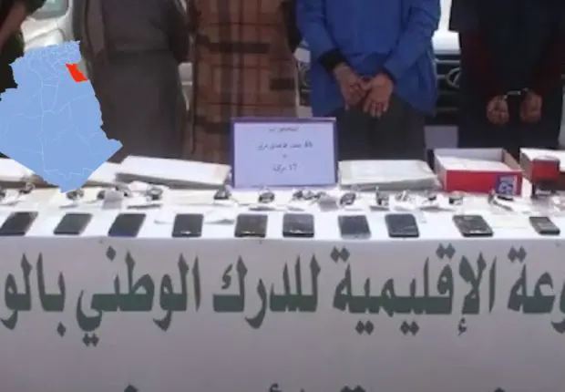 El Oued : La GN fait tomber un réseau international de trafic de véhicules