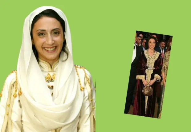 Parée d’un Caftan, la princesse algérienne, Rym Ali, séduit lors d’un mariage royal en Jordanie
