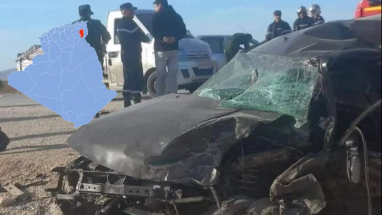 Drame routier à Khenchla : un accident fait 4 morts et 3 blessés