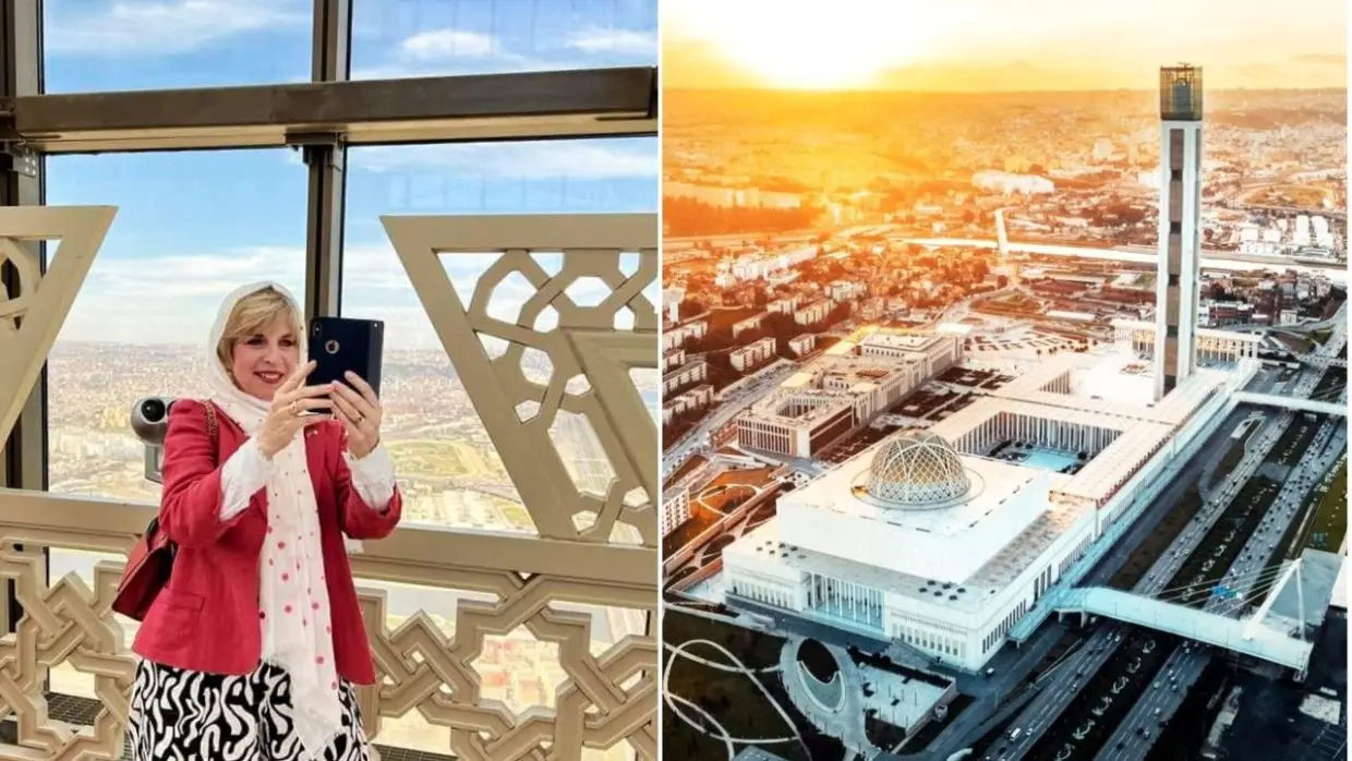 Grande mosquée d’Alger : l’ambassadrice US subjuguée par la vue du minaret