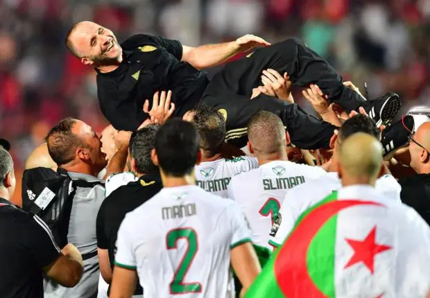 50 matchs avec l&rsquo;équipe d&rsquo;Algérie, Belmadi reconnaissant envers ses joueurs