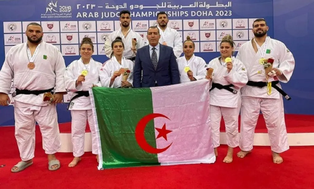 Championnat Arabe Judo 2023 à Doha : l&rsquo;Algérie arrache la 1ère place