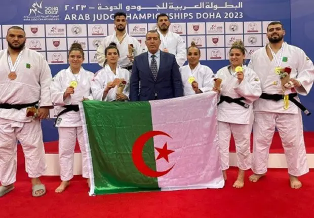 Championnat Arabe Judo 2023 à Doha : l&rsquo;Algérie arrache la 1ère place