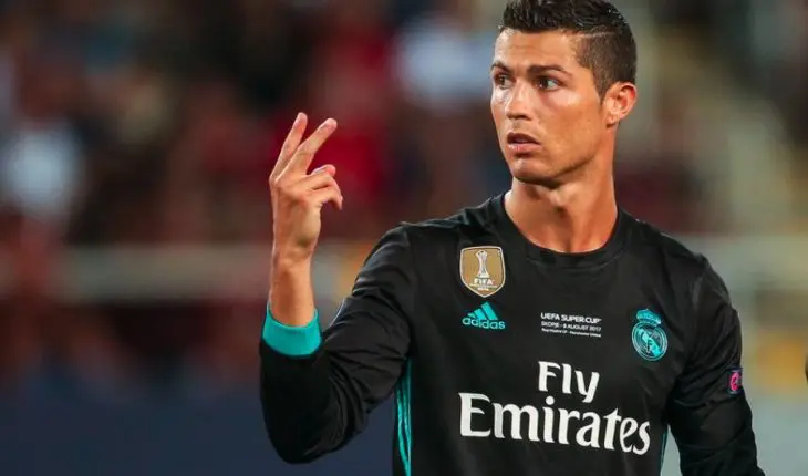 Cristiano Ronaldo quand il jouait au Réal de Madrid