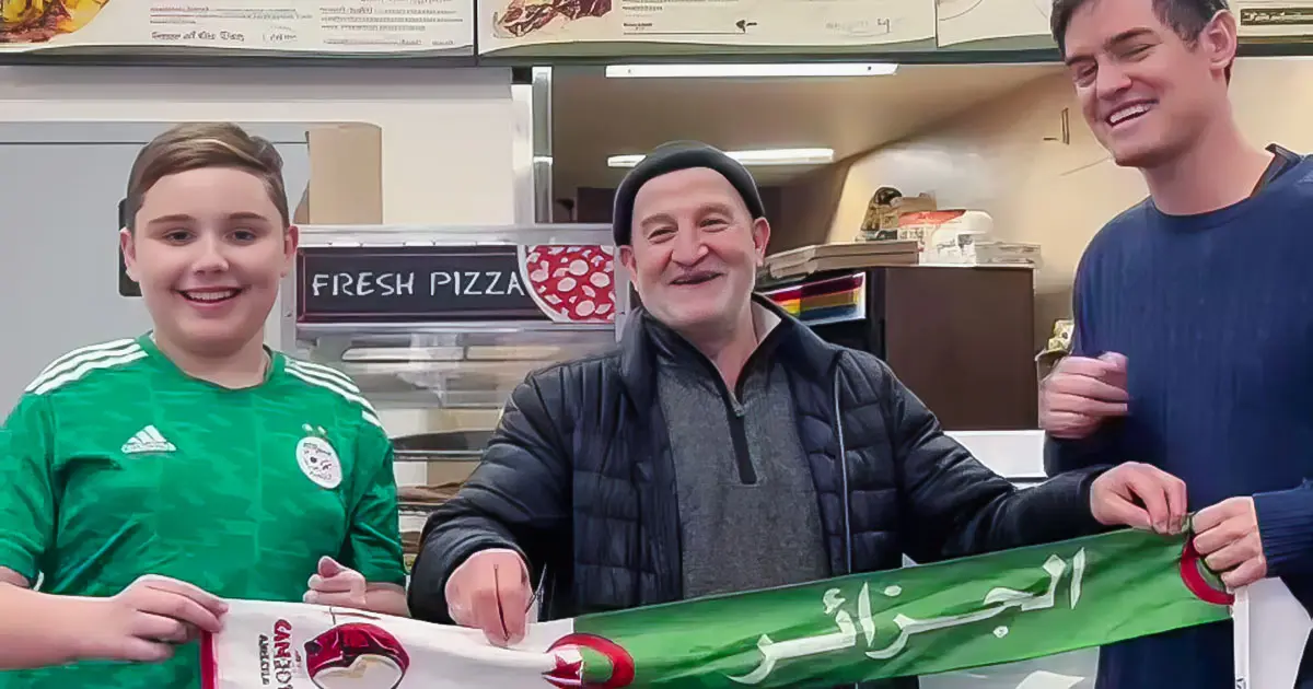 Les plus DZ des Américains, Khaled et Matthew dans un resto algérien à Boston