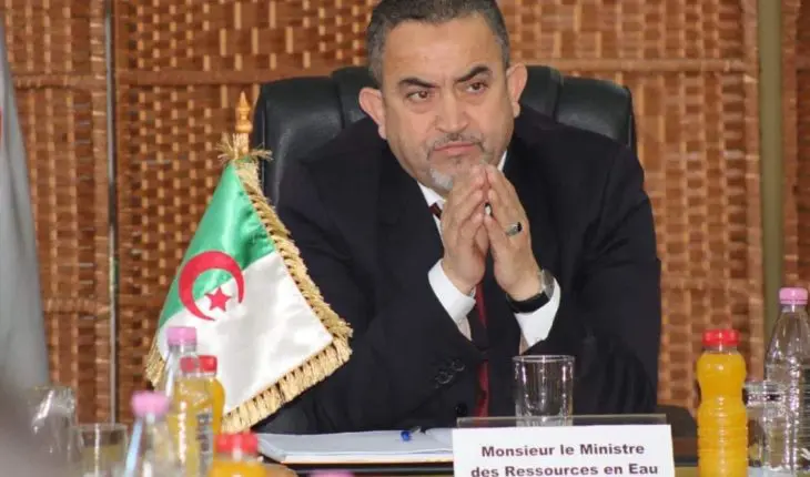 Arezki Berraki, ancien ministre algérien des Ressources en eau.
