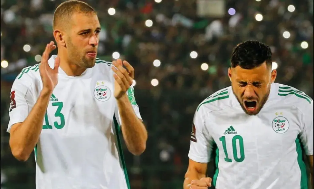 Algérie – Niger : Bounedjah remplace Slimani, Belaïli incertain