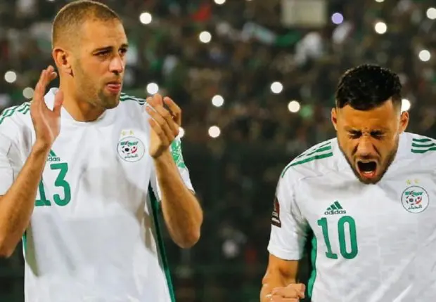 Algérie – Niger : Bounedjah remplace Slimani, Belaïli incertain