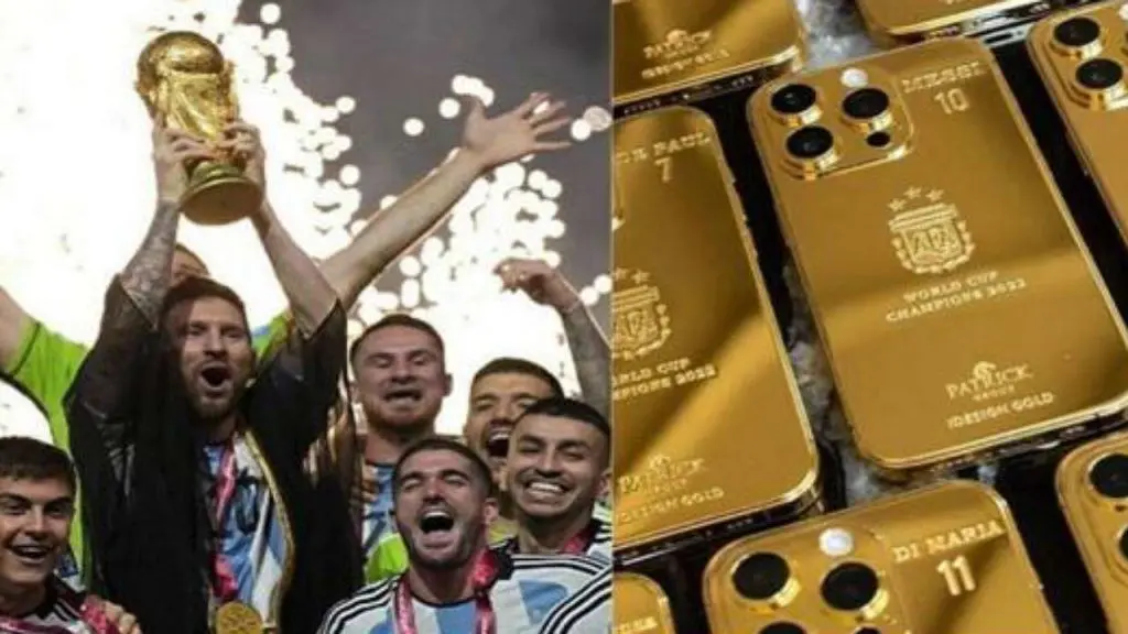 iPhones en or de Messi aux joueurs argentins : vrai cadeau ou coup de pub ?
