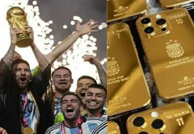 iPhones en or de Messi aux joueurs argentins : vrai cadeau ou coup de pub ?