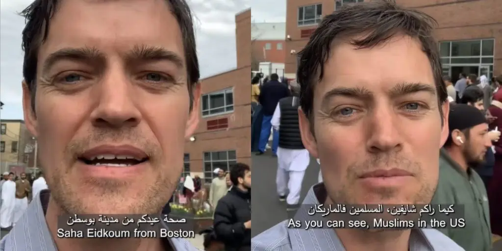 Khaled, l’ex-diplomate US en Algérie souhaite un « Saha Aïdkoum depuis Boston ! »