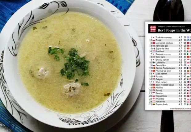 Classement TasteAtlas – meilleures soupes : la Chorba Beida algérienne dans le TOP 50 mondial
