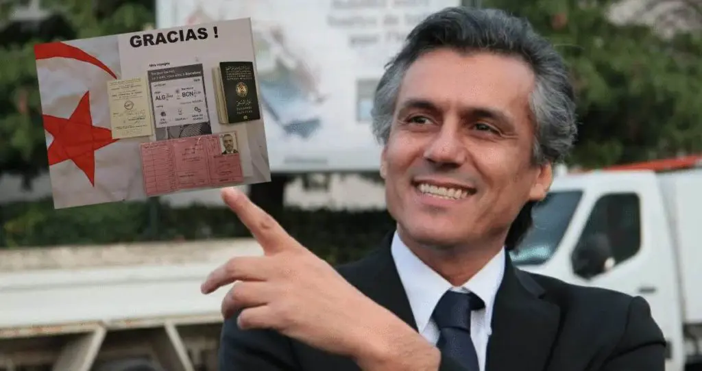 Rachid Nekkaz quitte l&rsquo;Algérie en adressant un message d&rsquo;au revoir