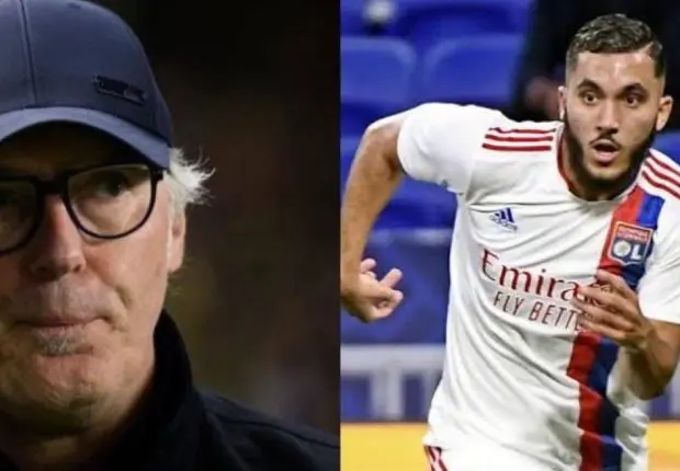 Ligue 1 française : Laurent Blanc très critique envers Rayan Cherki