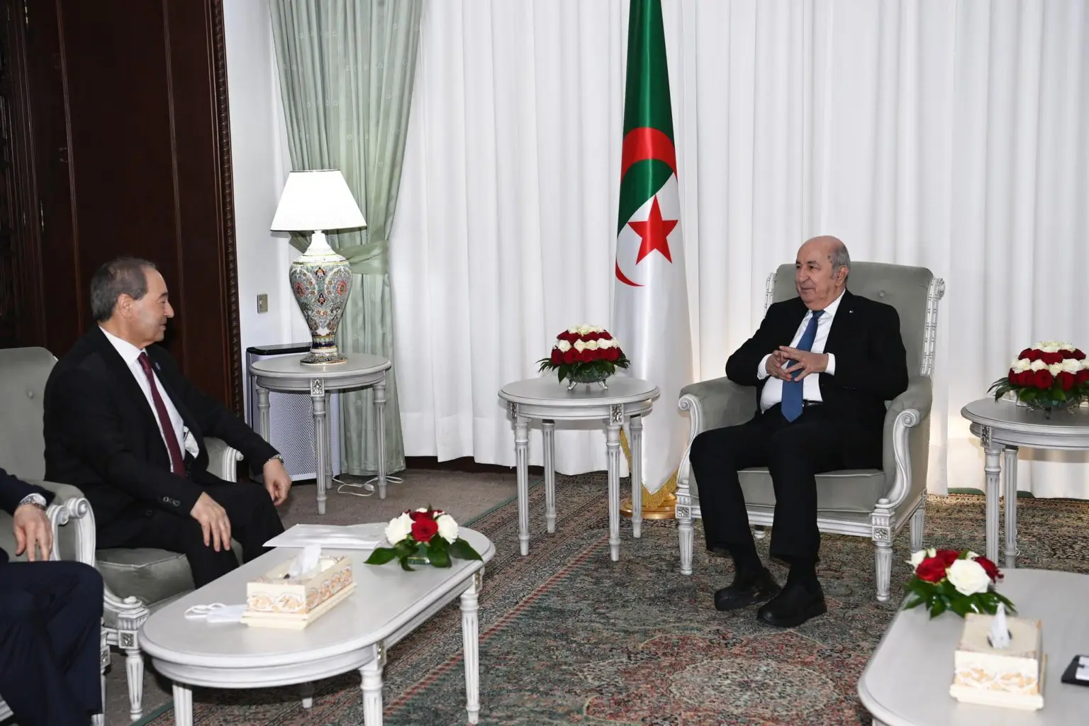 « L’Algérie n’abandonnera jamais la Syrie », Tebboune au ministre Al-Meqdad