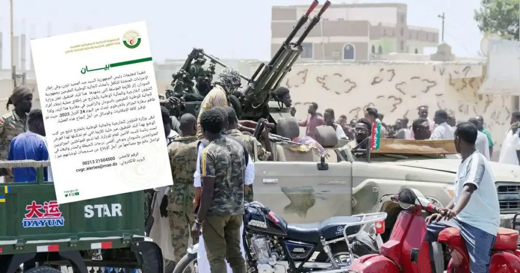 Conflits au Soudan : l’Algérie décide de rapatrier ses ressortissants