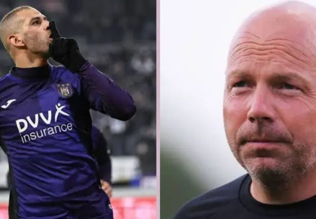 Colère de Slimani après son remplacement : l’entraineur d’Anderlecht s’explique