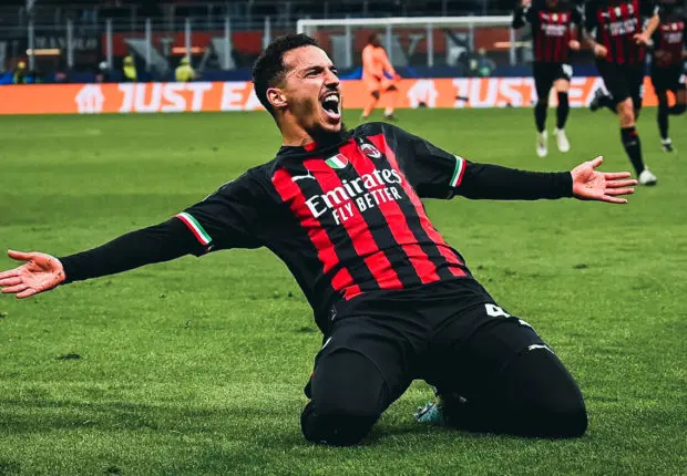 Grâce à Bennacer, le Milan AC marque en 1/4 de finale de la LDC 17 ans après