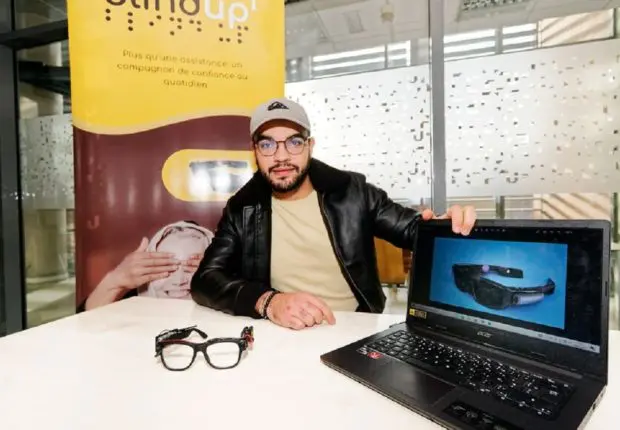 France : un Algérien développe des lunettes connectées pour rendre les non-voyants plus autonomes