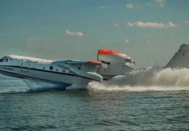 Incendies Algérie : vol d’essai du bombardier d’eau Beriev Be-200 russo-algérien ( Photos )
