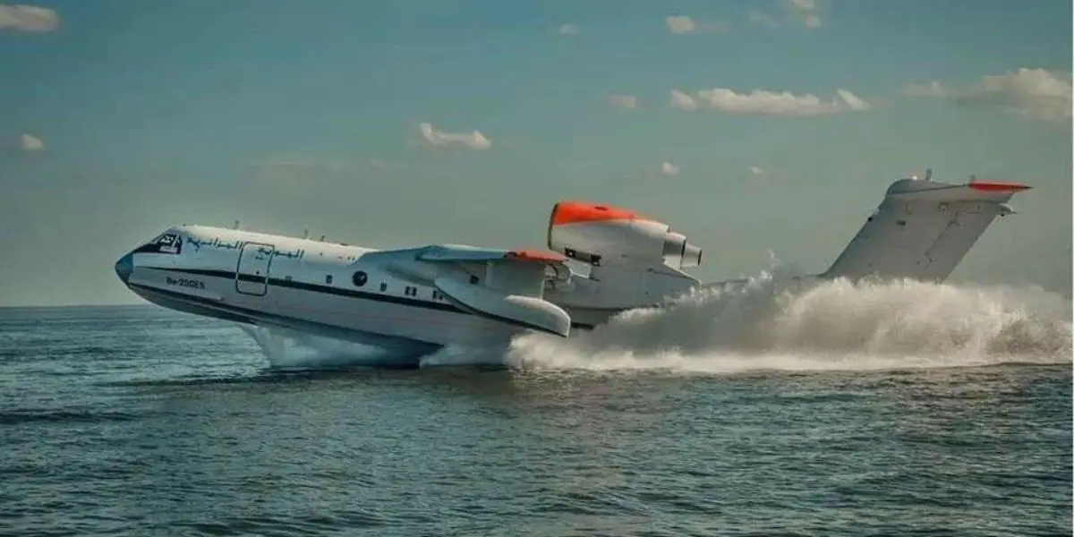 Incendies Algérie : vol d’essai du bombardier d’eau Beriev Be-200 russo-algérien ( Photos )