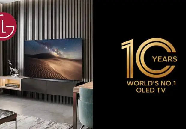 Le téléviseur LG OLED fête ses 10 ans d’excellence, d’innovation et de qualité