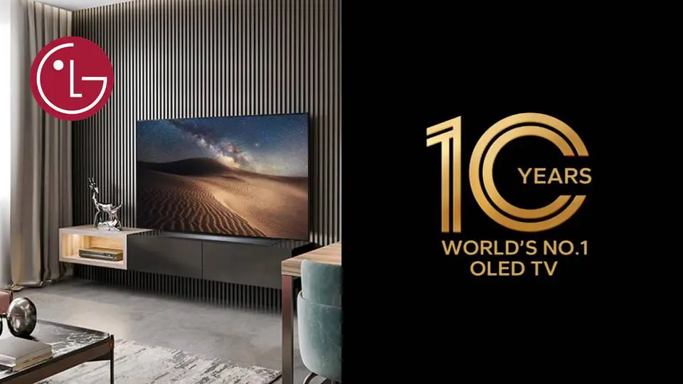 Le téléviseur LG OLED fête ses 10 ans d’excellence, d’innovation et de qualité