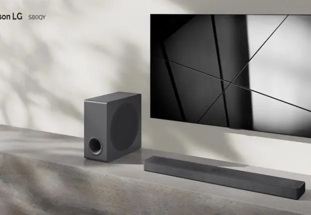 Avec la barre de son LG S80QY, profitez pleinement d’une expérience sonore immersive