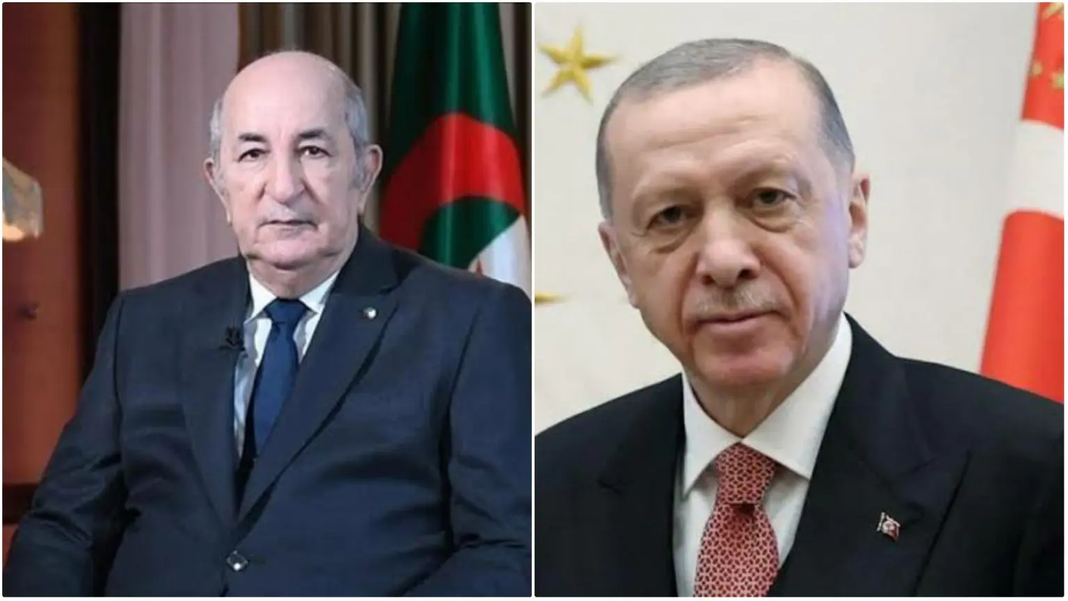 Algérie – Turquie : Tebboune reçoit un appel téléphonique d’Erdogan