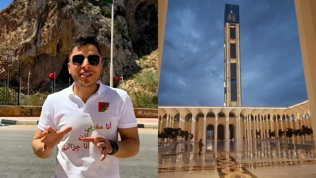 Tourisme Algérie : la Grande Mosquée d’Alger fascine un créateur de contenu marocain