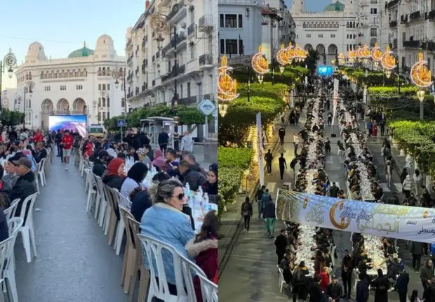 Ramadan 2023 : « Méga Ftour » à Alger, iftar collectif pour des milliers de personnes