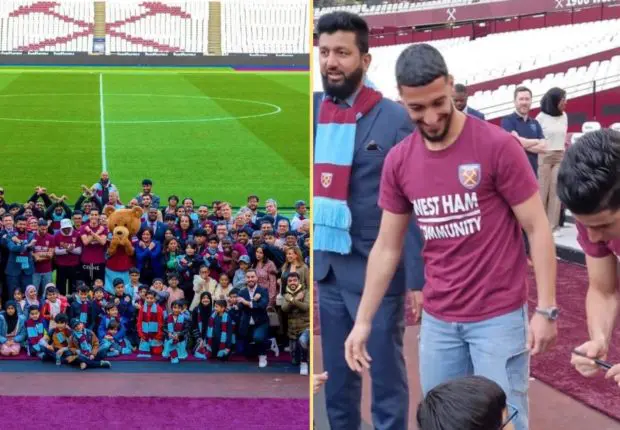 Ramadan 2023 à Londres : Benrahma présent à un iftar collectif organisé par West Ham