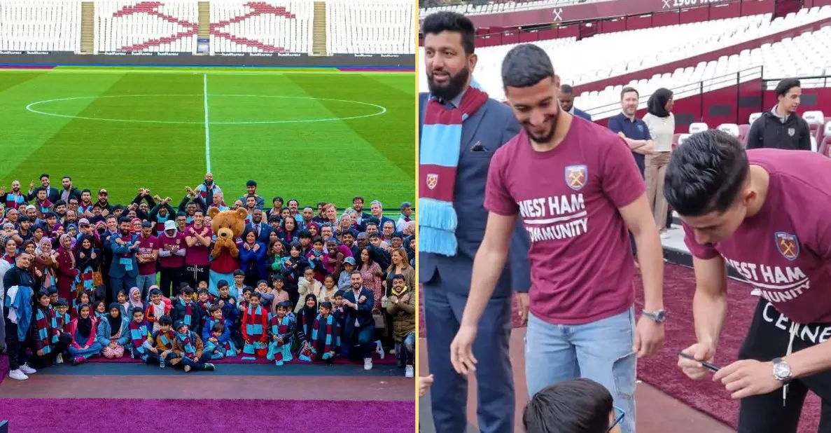 Ramadan 2023 à Londres : Benrahma présent à un iftar collectif organisé par West Ham