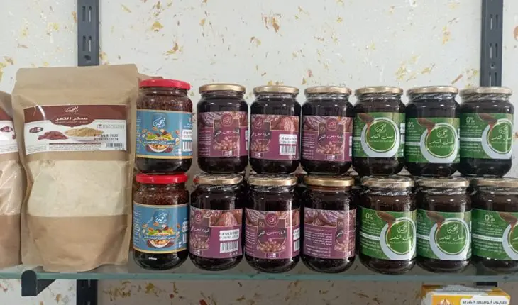 Produits dérivés des dattes algériens