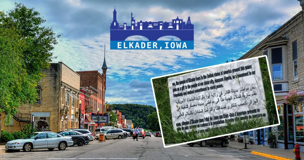 USA : une ville de l’Iowa baptisée « Elkader » en l’honneur de l’Émir Abdelkader