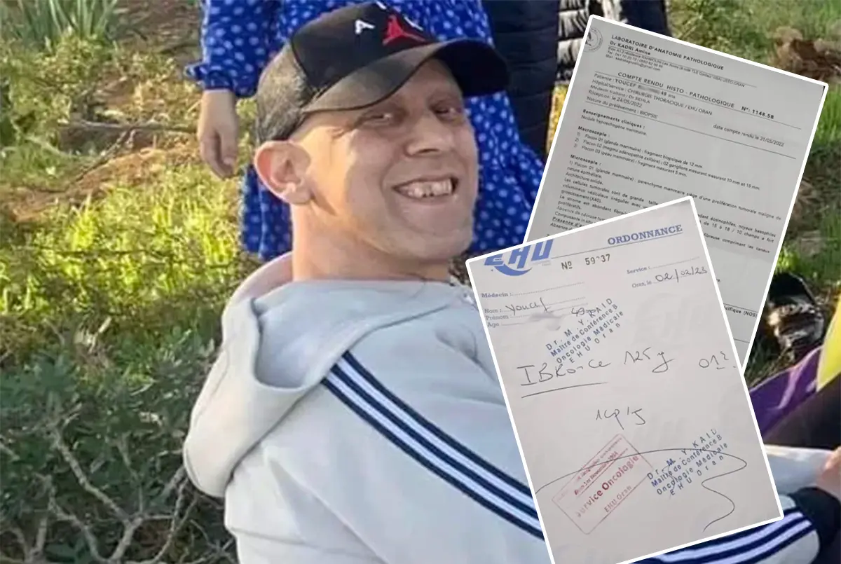 France : la diaspora se mobilise pour un papa algérien atteint d’un cancer du sein