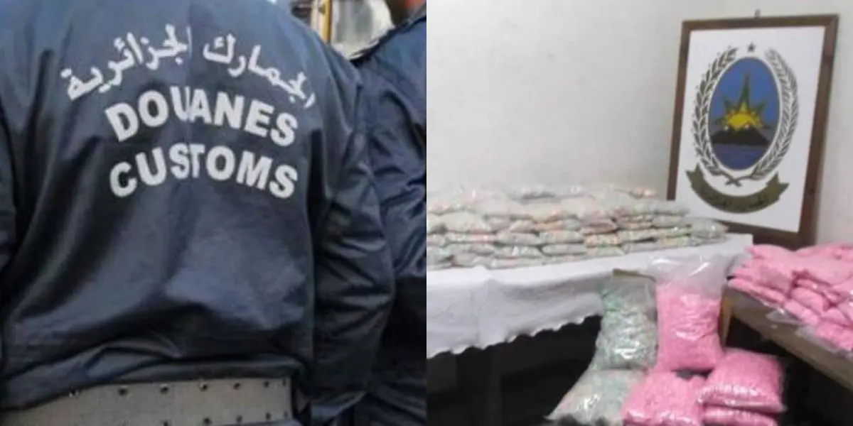 La direction des Douanes à Oran saisie 178 185 comprimés d’ecstasy