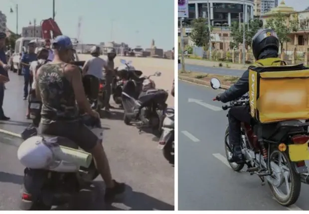 Les livreurs fortement pénalisés par la restriction sur la circulation des motos de nuit à Alger