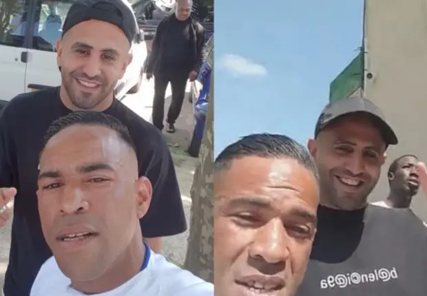 Mahrez en escapade à Sarcelles avant la finale de la Champions League (VIDÉO)